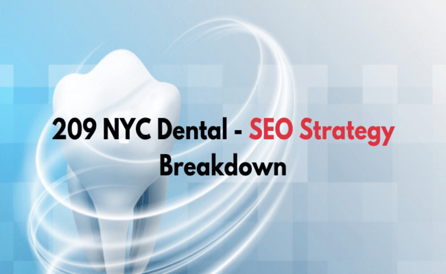 dental seo strategies