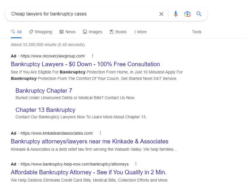 Cheap Lawyers