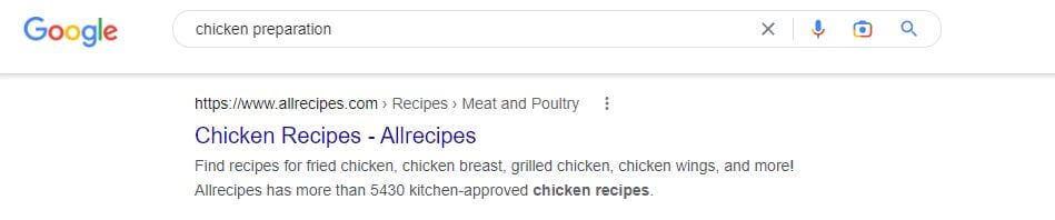 Chicken Preparation 1