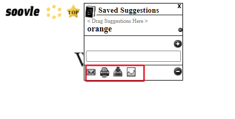 soovle saved suggestion